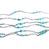 Brillenkoord - Bead Blue - Brillenkoord.nl